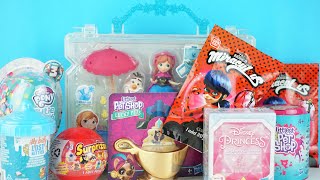 Yeni Yıl Sürpriz Oyuncakları Açıyoruz Sürpriz Yumurta Mucize Uğur Böceği Frozen Elsa Lost Kitties