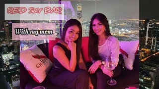 RED SKY BAR วันชิวๆ ไปดื่มชมวิวกับมินและคุณแม่, ไปดื่มกับสองแม่ลูกกันจ้าา | Mintar channel