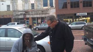 Warning! Graphic! Watch With Caution! Pastor Dave Casting Out Demons From Man In Jesus Name!