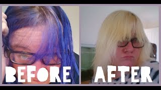 How to safely remove color from hair without damaging it | CheyanneJane