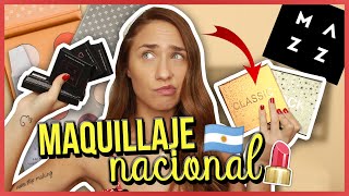 PROBANDO MAQUILLAJE NACIONAL: Mazz Makeup de NUEVO? | Juli Berea