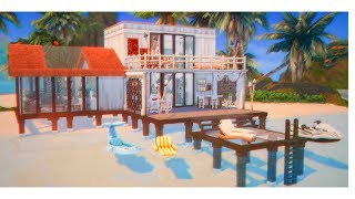 Вилла на личном острове | Строительство Sims 4