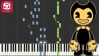 Bendy and the Ink Machine Song - Can't Be Erased - JT Machinima (Piano Tutorial) [Synthesia]
