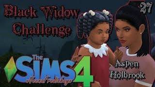 The Sims 4//Black Widow Challenge//Caught in the act