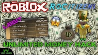 ROBLOX - ROCITIZENS - UNLIMITED MONEY DLL