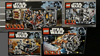 LEGO Star Wars 2017 Summer sets pictures - My Thoughts!