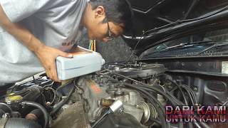 NGIRIT.. Ganti oli mesin dan filter oli Mobil sendiri dirumah