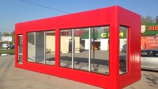 Модульный торговый павильон ООО"СЕРВИСПРОМ"