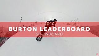 2020 Burton Leaderboard Snowboard Preview