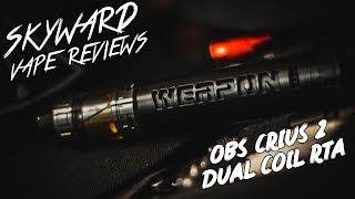 ОБЗОР CRIUS 2 DUAL COIL RTA BY OBS | РОЗЫГРЫШ ОТ HEAVENGIFTS!