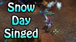 Snow Day Singed Skin Spotlight | League of Legends | Pre Release Skin Preview