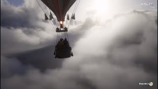 Полёт на воздушном шаре в RDR2