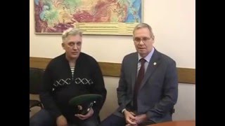 Встреча с нашим командиром