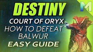 Destiny: Court of Oryx (TIER 3) - Balwur - How to Defeat & Collect Calcifed Fragment + LOOT (GUIDE)