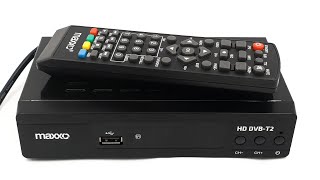 Maxxo STB T2 - set top box DVB-T2