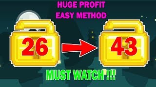 26WLS TO 43WLS | HOW TO GET RICH WITH [BIOHAZARD SIGN] | GROWTOPIA
