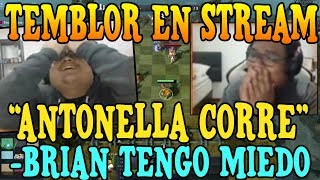 SMASH ES GANKEADO POR EL TEMBLOR Y SU NOVIA ANTONELLA SE ASUSTA -  DOTA 2
