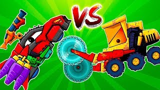 ПИЛА Car Eats Car 2 новый мощный БОСС в ХИЩНЫХ МАШИНКАХ - Прохождение мульт игры МАШИНА ЕСТ МАШИНУ 2