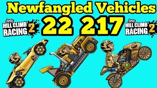 ? Newfangled Vehicles ⛰  22 217 point ? ? ? Hill Climb Racing 2 ⛟ ?