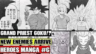 GRAND PRIEST GOKU?! Daishinkan Trains Goku?! New Enemies Arrive! Dragon Ball Heroes Manga Spoilers
