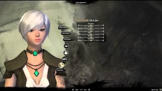 Guild Wars 2 Human Female Thief Character Creation