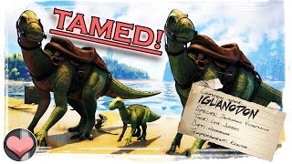 Iguanodon Tame & Breeding! - ARK: Survival Evolved - Patch 256