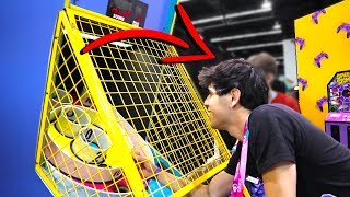 Idiot Cheats at Arcade SkeeBall!