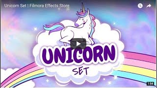 Wondershare Filmora Filmora Unicorn Set Download Link | After Effects