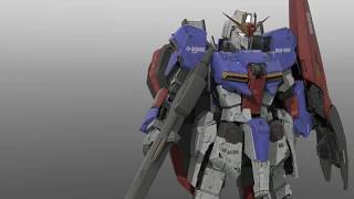 3DCGガンダム  Zガンダム　ZGUNDAM