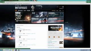Como criar conta no battlelog .