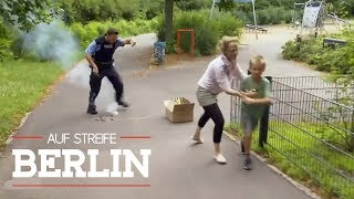 Kisten voller verbotener Böller: Max (9) in großer Gefahr! | Auf Streife - Berlin | SAT.1 TV