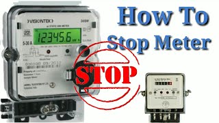 Meter Stop..! बिजली का मीटर बंद घर पर कुछ भी चलाओ आराम से फ्री में ..!! By East To Electric