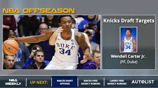 NBA Draft: Top 3 Players The New York Knicks May Target In 2018