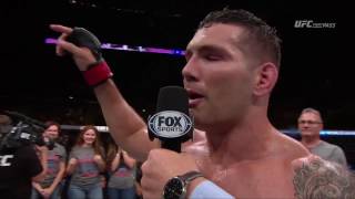 Fight Night Long Island: Chris Weidman Octagon Interview