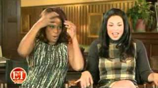WHITNEY HOUSTON + JORDIN SPARKS-SPARKLE ET INTERVIEW