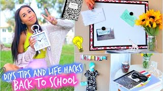 DIY Room Decorations + MAJOR Life Hacks for Back To School! | MyLifeAsEva