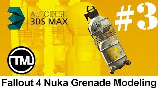 #3 Fallout 4 Nuka Grenade Mod  - 3D Modeling With Autodesk 3Ds Max