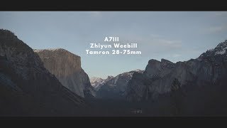 A7III with the Tamron 28-75mm on the Zhiyun Weebill