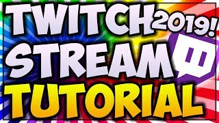 How To STREAM On TWITCH.TV For BEGINNERS 2020! ? (DONATION and FOLLOW ALERTS INCLUDED)