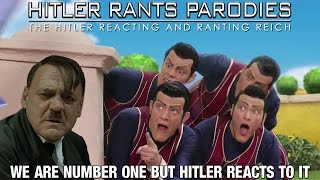 We are Number One but Hitler reacts to it