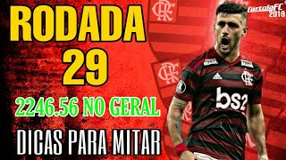 DICAS #29 RODADA|DICAS PARA MITAR|CARTOLA FC 2019|MELHORES OPÇÕES