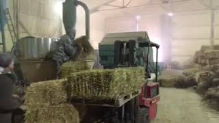 Линия гранулирования соломы и лузги подсолнечника