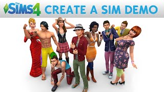 The Sims 4： Create A Sim Demoツール 公式ゲームプレイトレーラー
