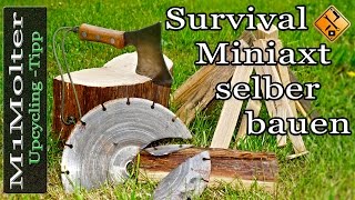 Tomahawk selber bauen / Mini - Beil selber bauen