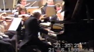 Sergio Fiorentino plays Brahms Piano Concerto n1 op.15 (fragment) Live in Germany 1995
