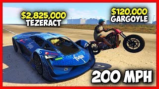 200 MPH на МОТОЦИКЛЕ! / САМЫЙ БЫСТРЫЙ БАЙК В GTA 5 ONLINE!