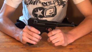 WE P08 Luger Gas BlowBack Airsoft Pistol Review