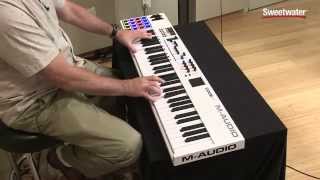 M-Audio Code-61 USB/MIDI Keyboard Controller Demo