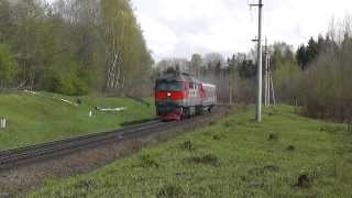 ТЭП70-0198 (РЖД. Окт.ЖД перегон Бартенево - Зубцов)