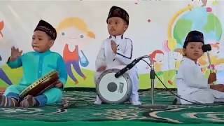 ?Viral! Anak Kecil Lucu Iringi Rebana Lagu Yalal Wathan karya Pendiri NU KH Wahab Chasbullah